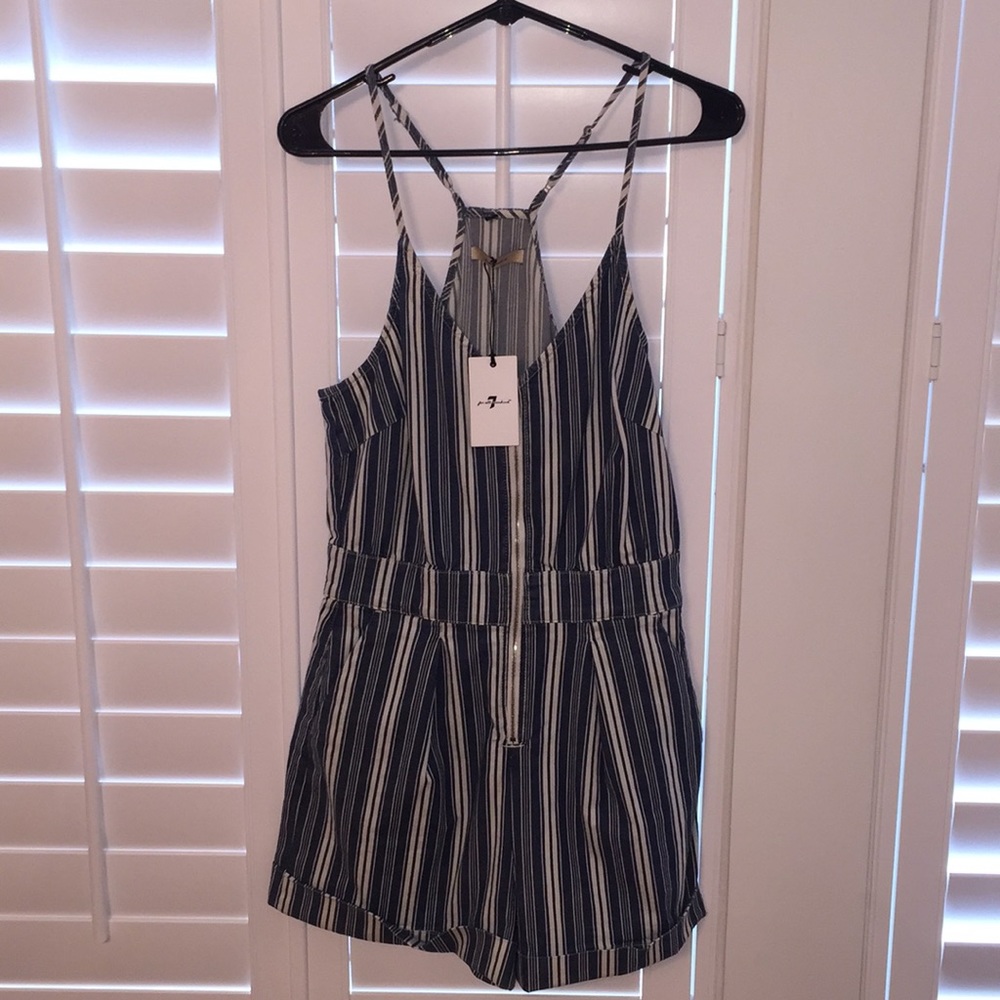 7 for all mankind romper !!!